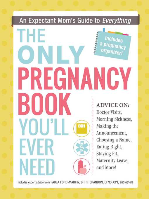 Title details for The Only Pregnancy Book You'll Ever Need by Paula Ford-Martin - Available